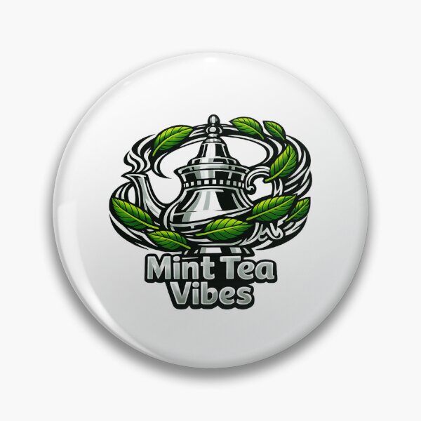 Item preview, Mint Tea Vibes – International Tea Day designed and sold by LuveraxArt.
