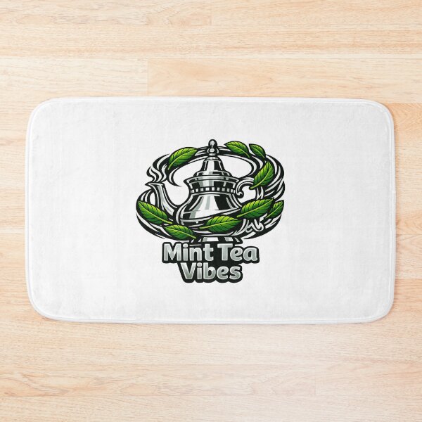 Item preview, Mint Tea Vibes – International Tea Day designed and sold by LuveraxArt.