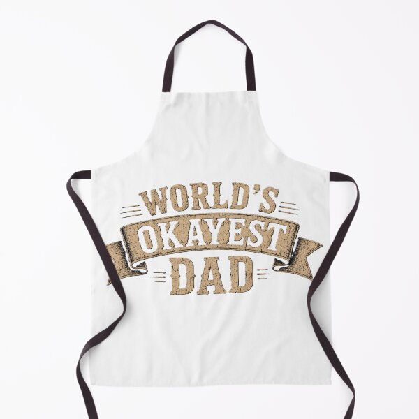 Item preview, World's Okayest Dad - Funny Father's Day Humor Shirt designed and sold by Drawn-Measured.
