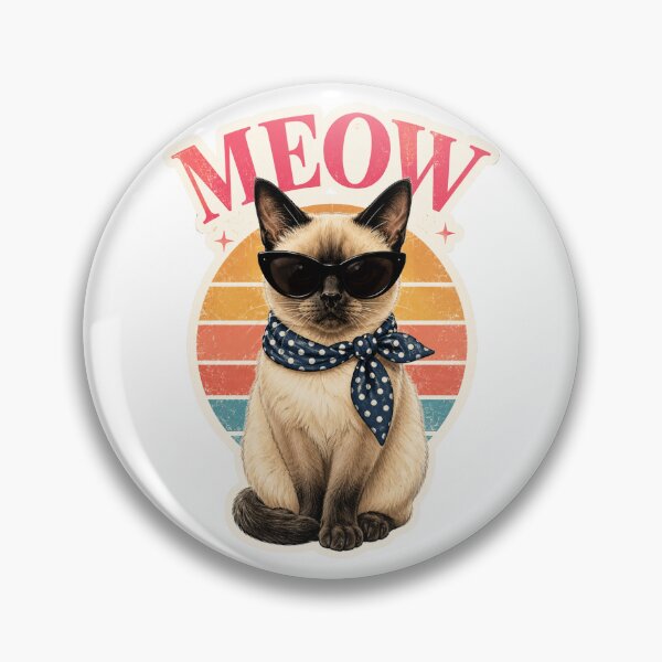 Item preview, Retro Meow designed and sold by Snurly.
