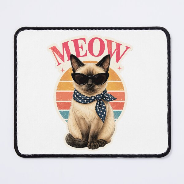 Item preview, Retro Meow designed and sold by Snurly.