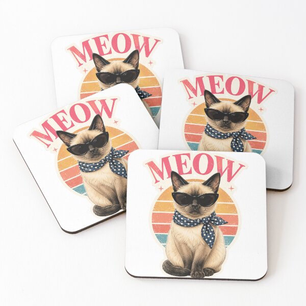 Item preview, Retro Meow designed and sold by Snurly.