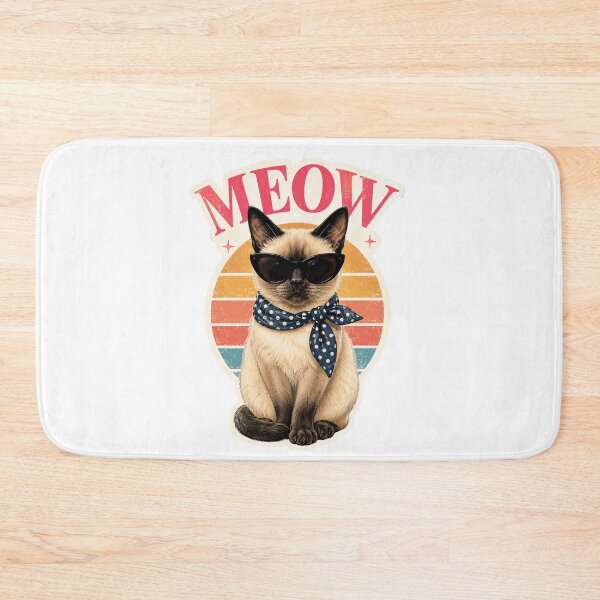 Item preview, Retro Meow designed and sold by Snurly.