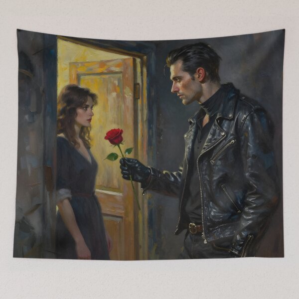 Item preview, The Last Rose of Midnight designed and sold by AllTidePixel23.