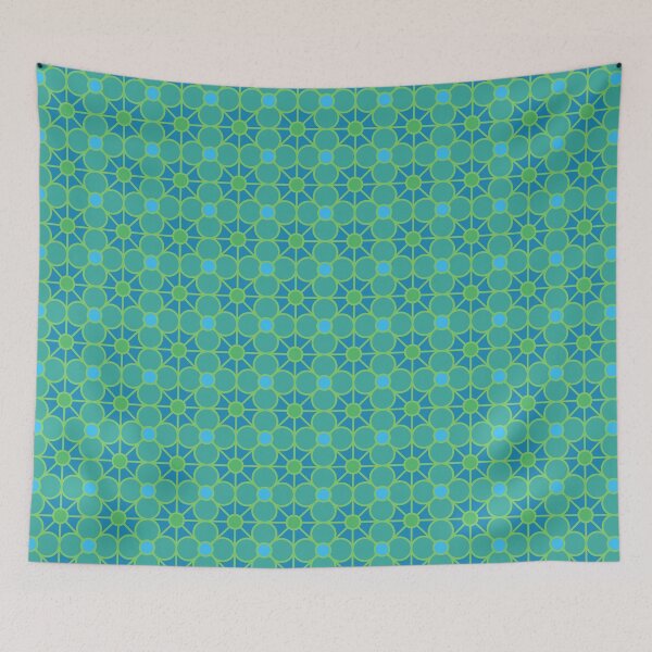 Item preview, Geometric Pattern: Plumeria: Sokha designed and sold by Red Wolf.