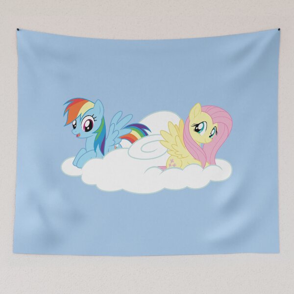 Item preview, Rainbow Dash & Fluttershy; Light Blue designed and sold by Marco Bottiglieri.