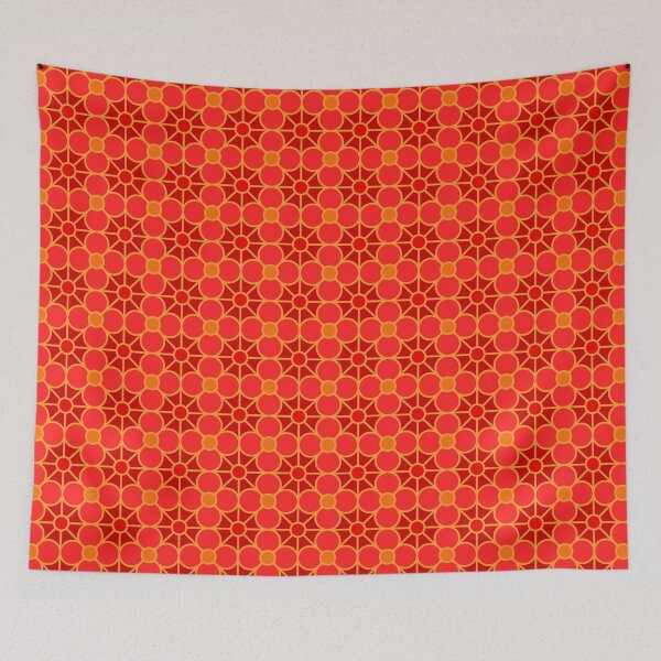 Item preview, Geometric Pattern: Plumeria: Brenda designed and sold by Red Wolf.
