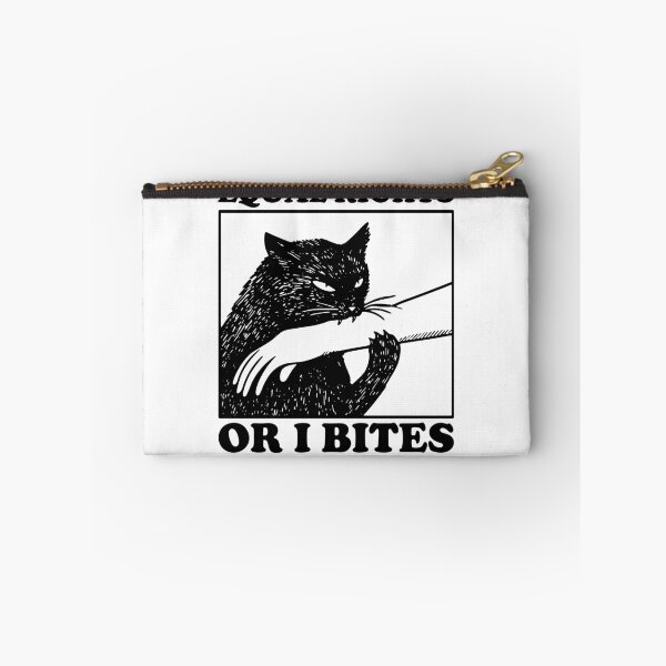 Item preview, Equal Rights or I bites Funny Feminist Human Rights Social Justice Black Cat Anti Trump designed and sold by gunaone-design.