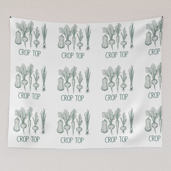Item preview, Crop Top Funny Vegetable Garden Shirt | Gardener Humor Gift | Farming Pun  designed and sold by DidoMidoch.