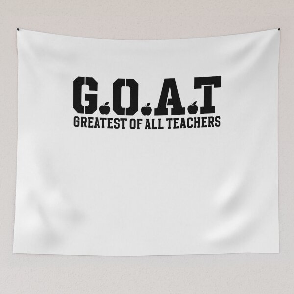 Item preview, GOAT Teacher Appreciation Greatest Of All Teacher designed and sold by gunaone-design.