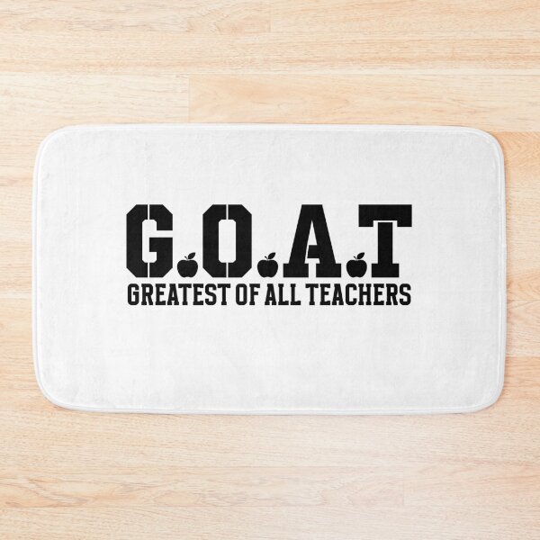 Item preview, GOAT Teacher Appreciation Greatest Of All Teacher designed and sold by gunaone-design.