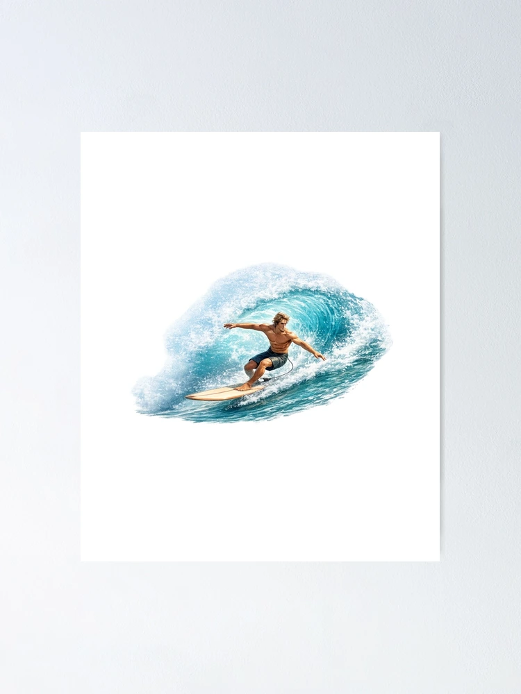 Thumbnail 1 of 3, Poster, Wave Rider designed and sold by celestialseastc.