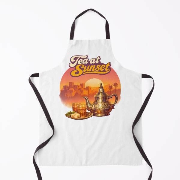 Item preview, Tea at Sunset – International Tea Day designed and sold by LuveraxArt.