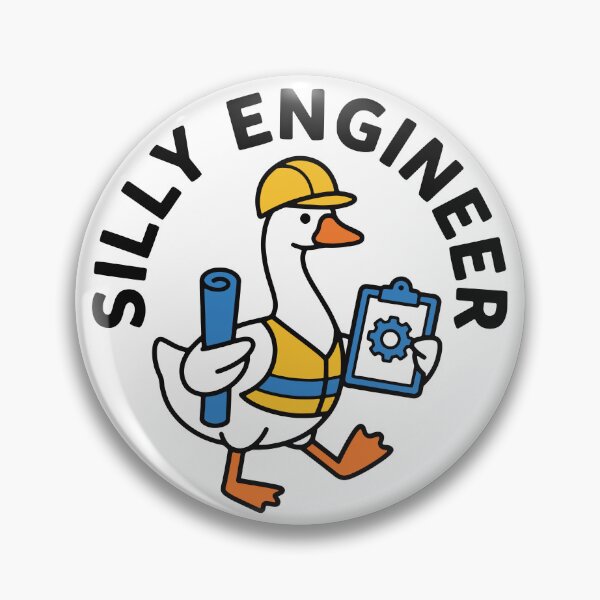 Item preview, Silly Engineer Funny Goose Mechanical Engineer designed and sold by gunaone-design.