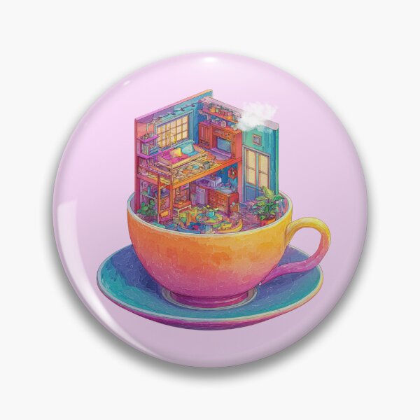 Item preview, House in Teacup designed and sold by bubblyrainbow.