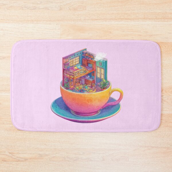 Item preview, House in Teacup designed and sold by bubblyrainbow.