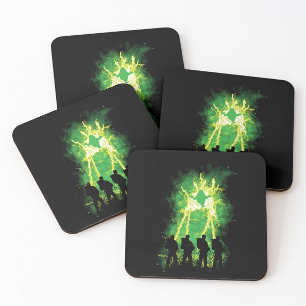 Item preview, Paranormal Stream - Neon Ghost Hunter Silhouette designed and sold by MrGlayga.