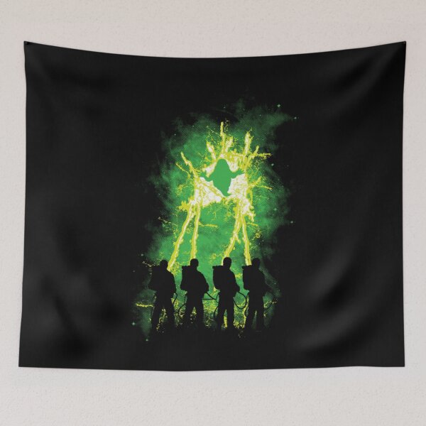 Item preview, Paranormal Stream - Neon Ghost Hunter Silhouette designed and sold by MrGlayga.