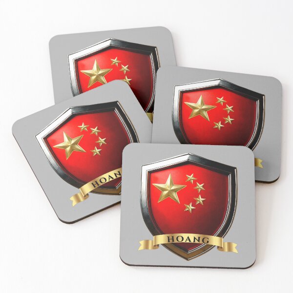 Item preview, Hoang Chinese Heritage Crest Shield designed and sold by Highlandkings.