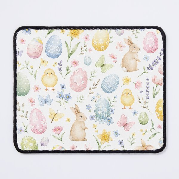 Item preview, Easter Spring Watercolor Pastel Seamless Pattern Print designed and sold by Inkworksbyshery.
