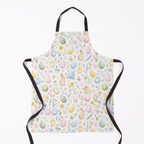 Item preview, Easter Spring Watercolor Pastel Seamless Pattern Print designed and sold by Inkworksbyshery.