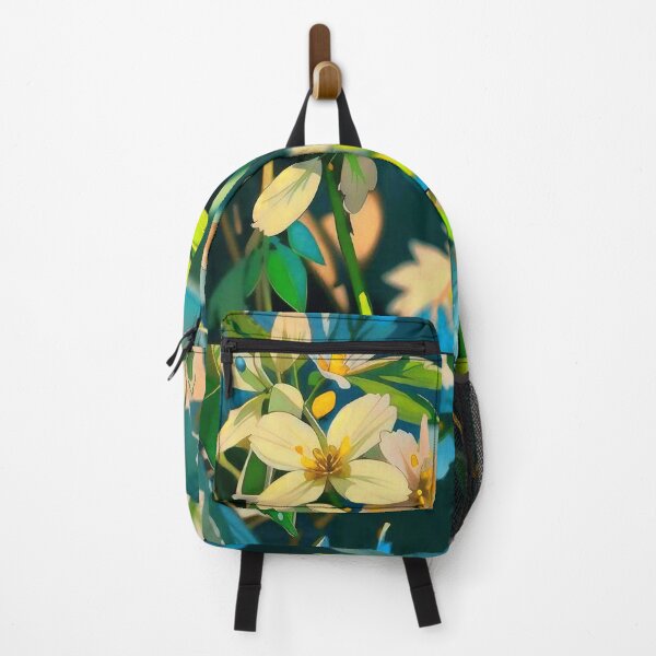 Item preview, bright flowers in thr back garden designed and sold by LomainTatiana8.