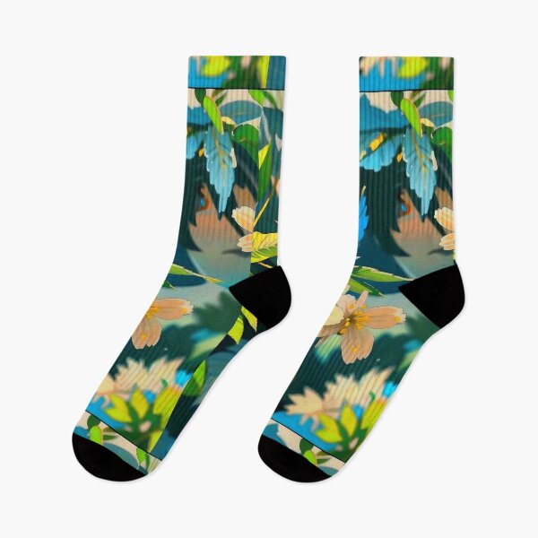 Item preview, bright flowers in thr back garden designed and sold by LomainTatiana8.