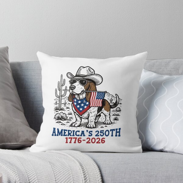 Item preview, America 250th Anniversary Patriotic Dachshund Dog 4th Of July designed and sold by gunaone-design.