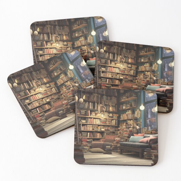 Item preview, Cozy Library Goal designed and sold by bubblyrainbow.