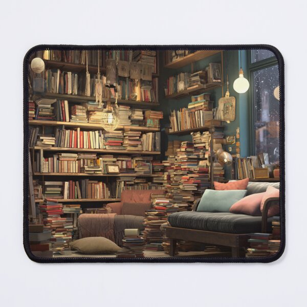 Item preview, Cozy Library Goal designed and sold by bubblyrainbow.