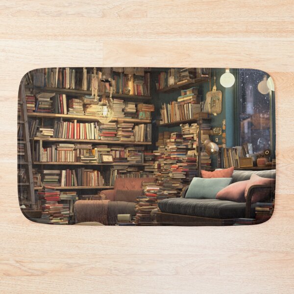 Item preview, Cozy Library Goal designed and sold by bubblyrainbow.