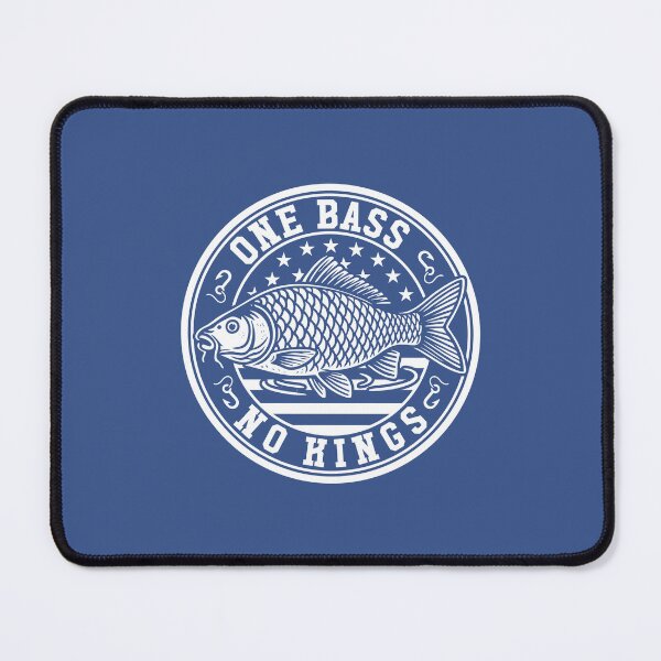 Item preview, One Bass No Kings - One Boss No Kings Funny Fishing Trump designed and sold by gunaone-design.