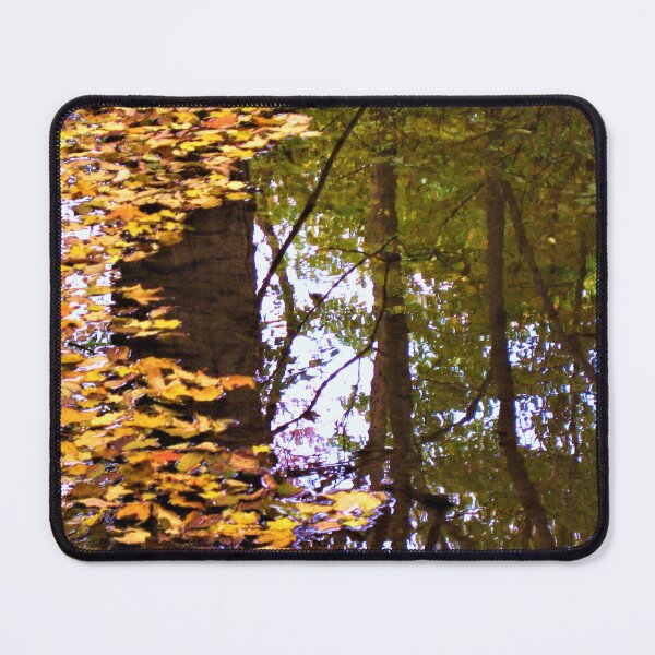Item preview, Forest Reflection in Autumn, Near Yorkville, Illinois designed and sold by hec60504.