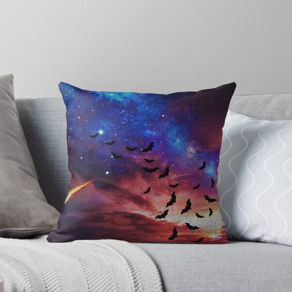 Item preview, cosmic bats flight in galaxy sky designed and sold by FahdSpaceArt.