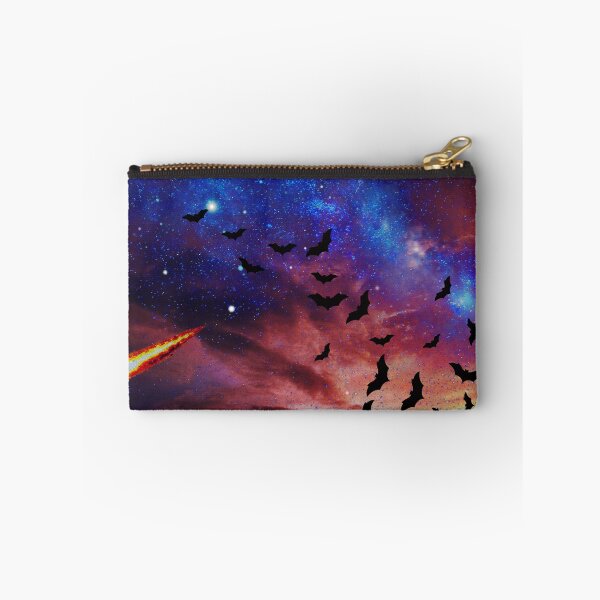 Item preview, cosmic bats flight in galaxy sky designed and sold by FahdSpaceArt.