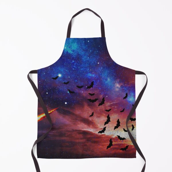 Item preview, cosmic bats flight in galaxy sky designed and sold by FahdSpaceArt.