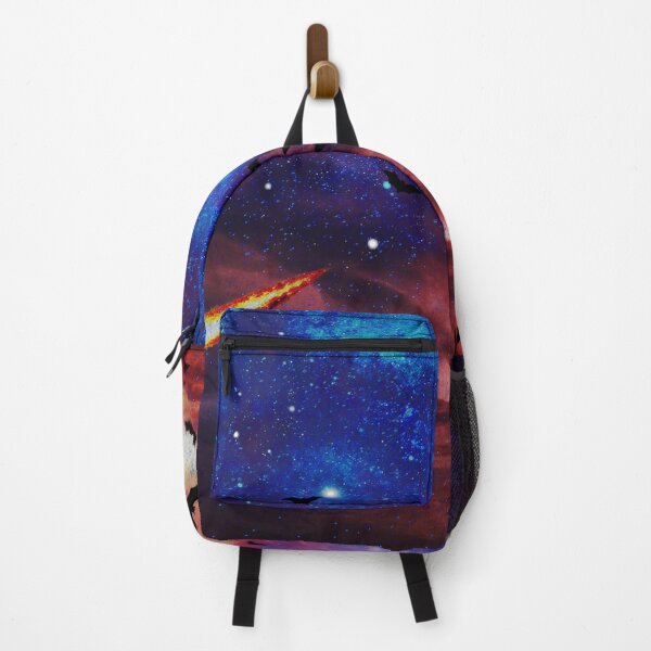 Item preview, cosmic bats flight in galaxy sky designed and sold by FahdSpaceArt.