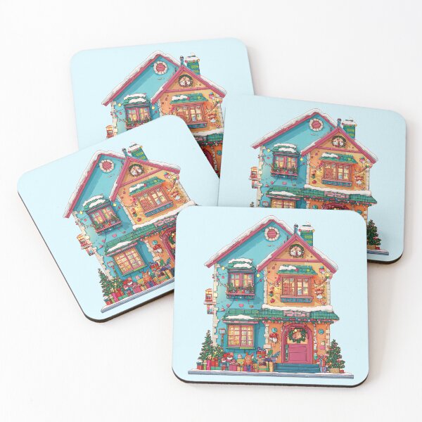 Item preview, Christmas House designed and sold by bubblyrainbow.