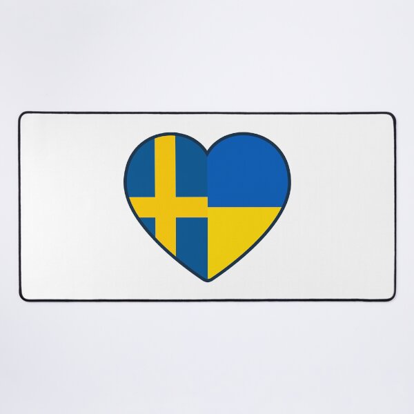 Item preview, Sweden Ukraine | 2 Nations 1 Heart designed and sold by sublimesun.