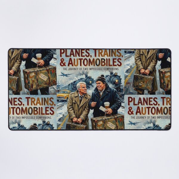 Item preview, Planes, Trains, & Automobiles: The Journey of Two Impossible Companions designed and sold by Art's Diner.