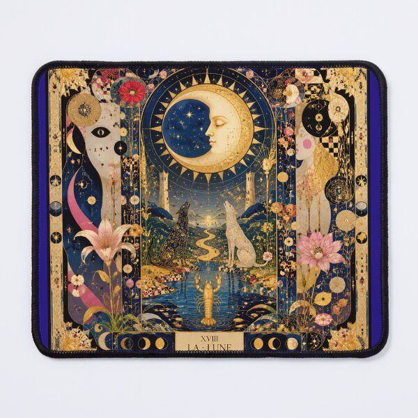 Item preview, Tarot card 'The Moon'. designed and sold by Natalia-Vlad.