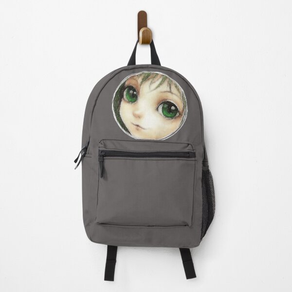 Item preview, Curious Face In The Void | Big Eyes Surreal Art designed and sold by MixArtStudio77.