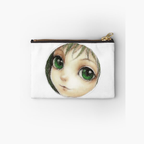 Item preview, Curious Face In The Void | Big Eyes Surreal Art designed and sold by MixArtStudio77.