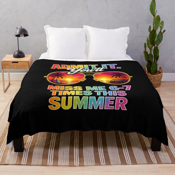 Item preview, Admit It You'll Miss Me 6-7 Times This Summer Funny Teacher End Of Year Shirt | Last Day School  designed and sold by DidoMidoch.