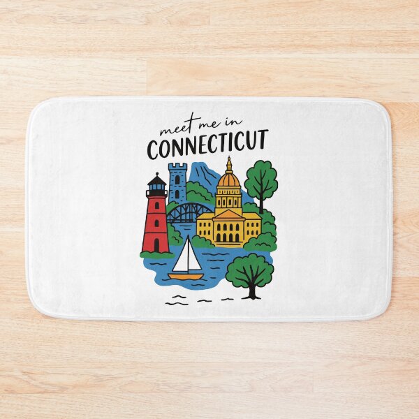 Item preview, Meet Me In Connecticut For Connecticut Lover designed and sold by gunaone-design.