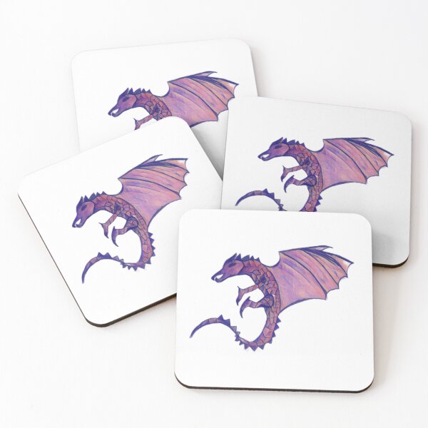 Item preview, Hand drawn winged dragon designed and sold by Raineylanes.