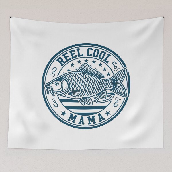 Item preview, Reel Cool Mama Fishing Patriotic USA Flag Mothers Day designed and sold by gunaone-design.
