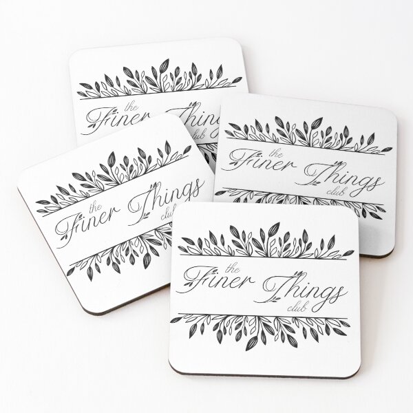 Item preview, The Finer Things Club designed and sold by Ink & Void Co..