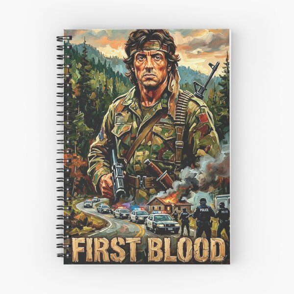 Item preview, First Blood: They Drew First Blood, Not Him designed and sold by Art's Diner.