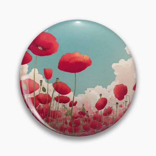 Item preview, Poppy Field designed and sold by bubblyrainbow.